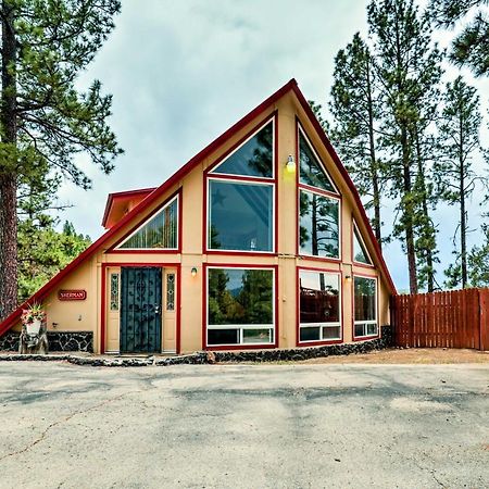 A-Frame Ruidoso Retreat With Deck, Grill And Views!别墅 外观 照片