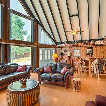 A-Frame Ruidoso Retreat With Deck, Grill And Views!别墅 外观 照片