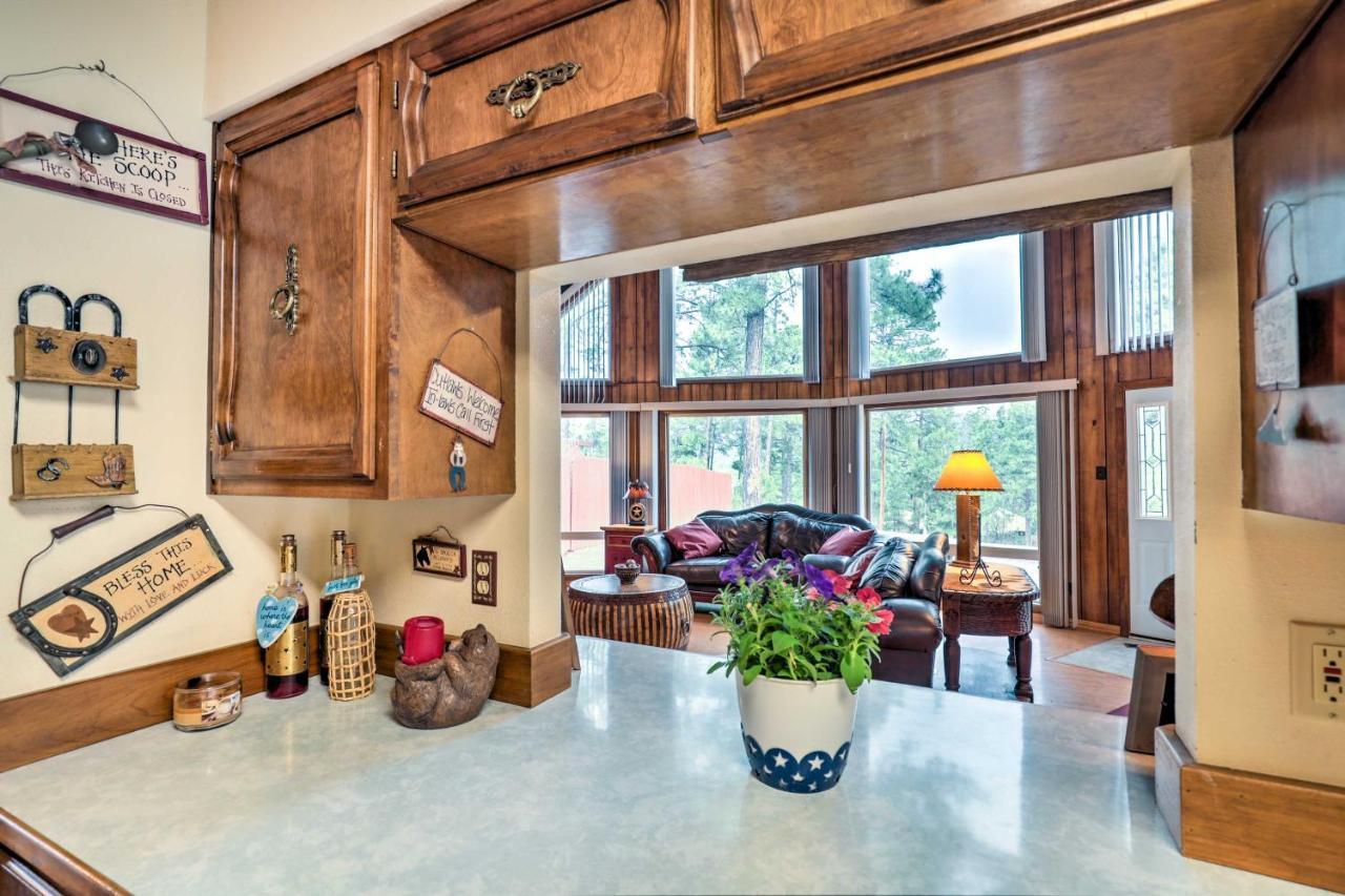 A-Frame Ruidoso Retreat With Deck, Grill And Views!别墅 外观 照片